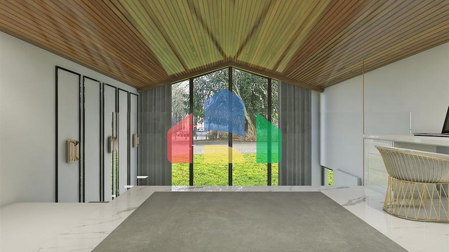 Комплекс вілл планування 4 + 1 в районі Дешемеалти - Анталія