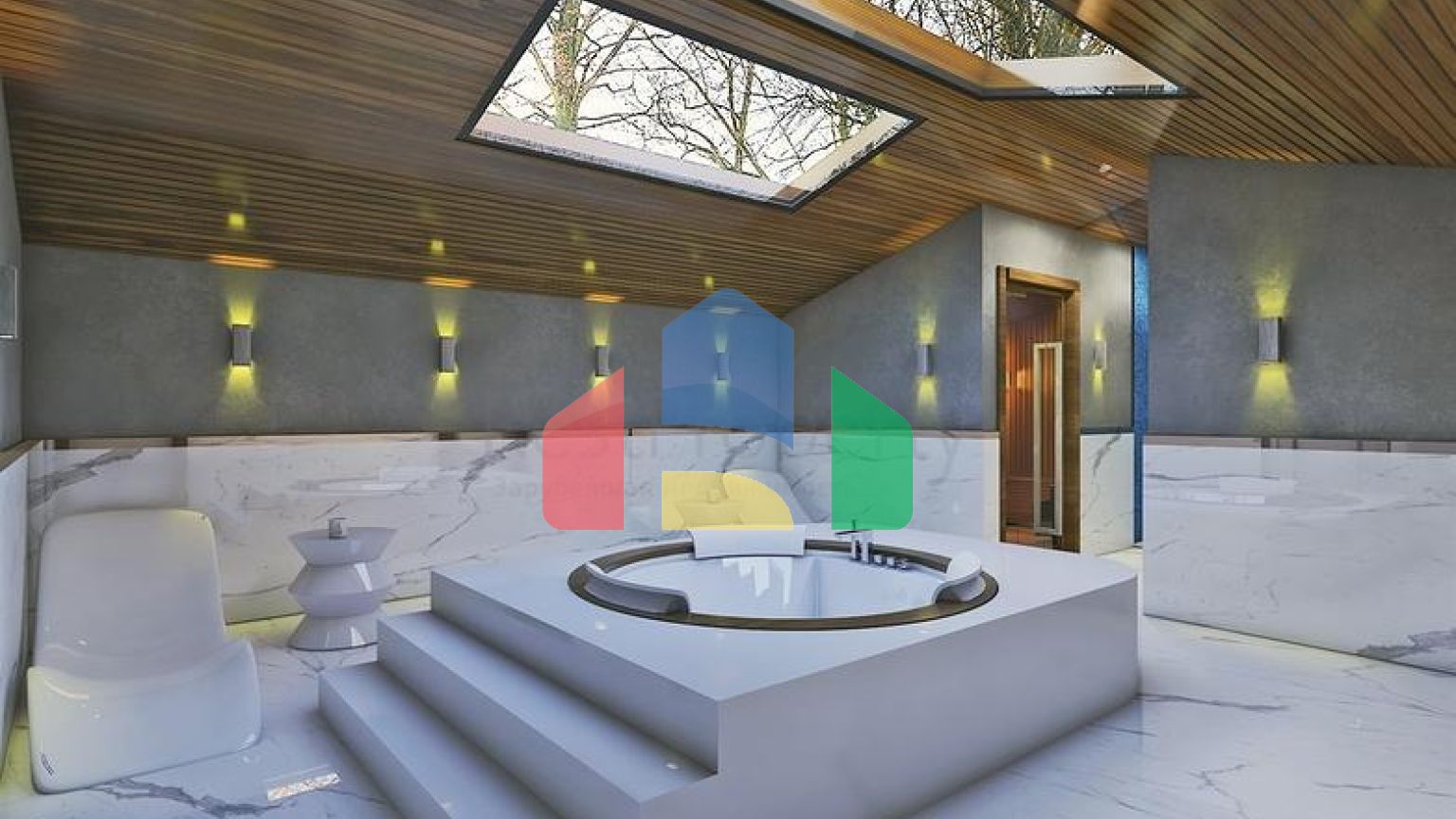 Комплекс вілл планування 4 + 1 в районі Дешемеалти - Анталія