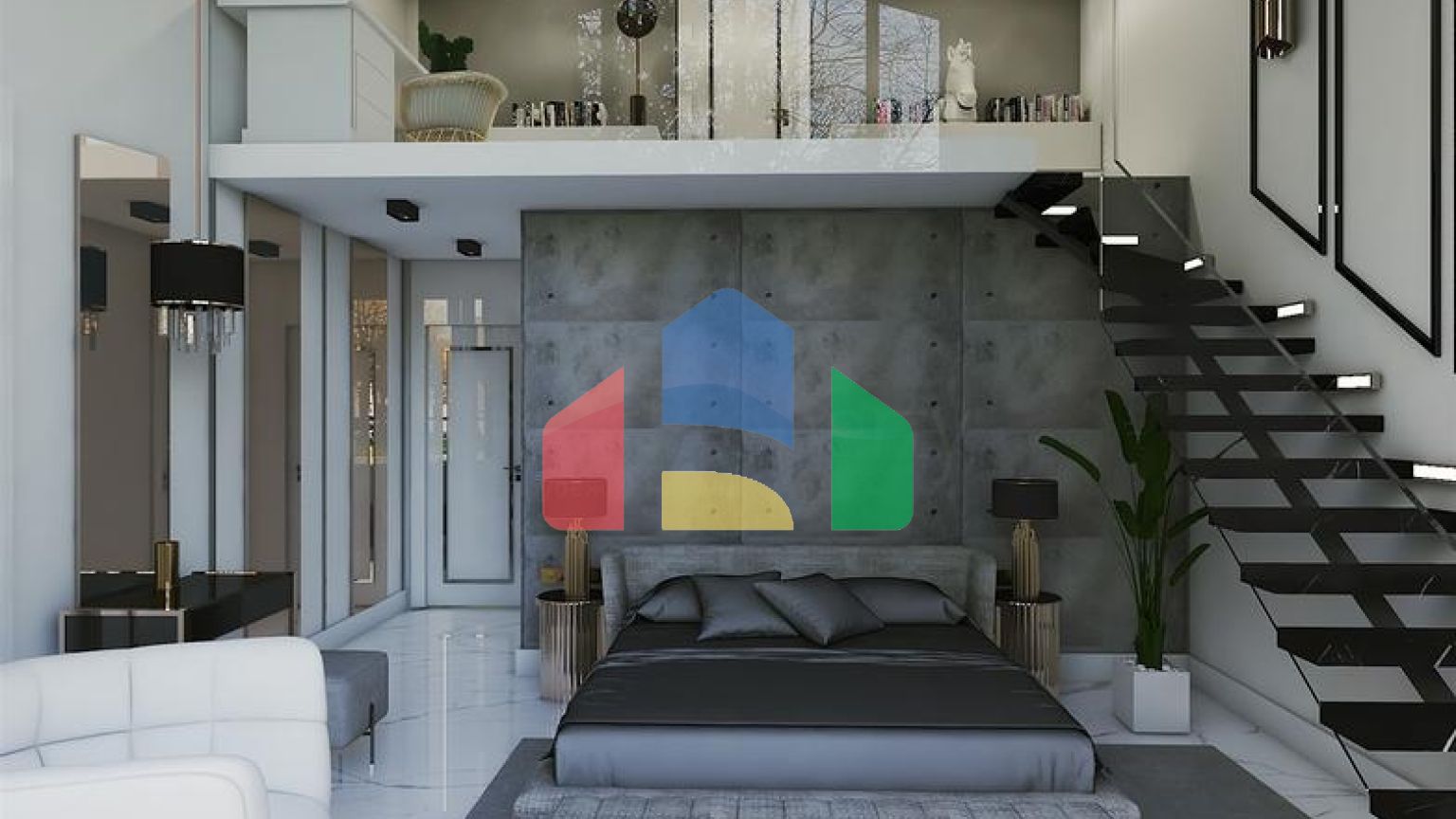 Комплекс вілл планування 4 + 1 в районі Дешемеалти - Анталія