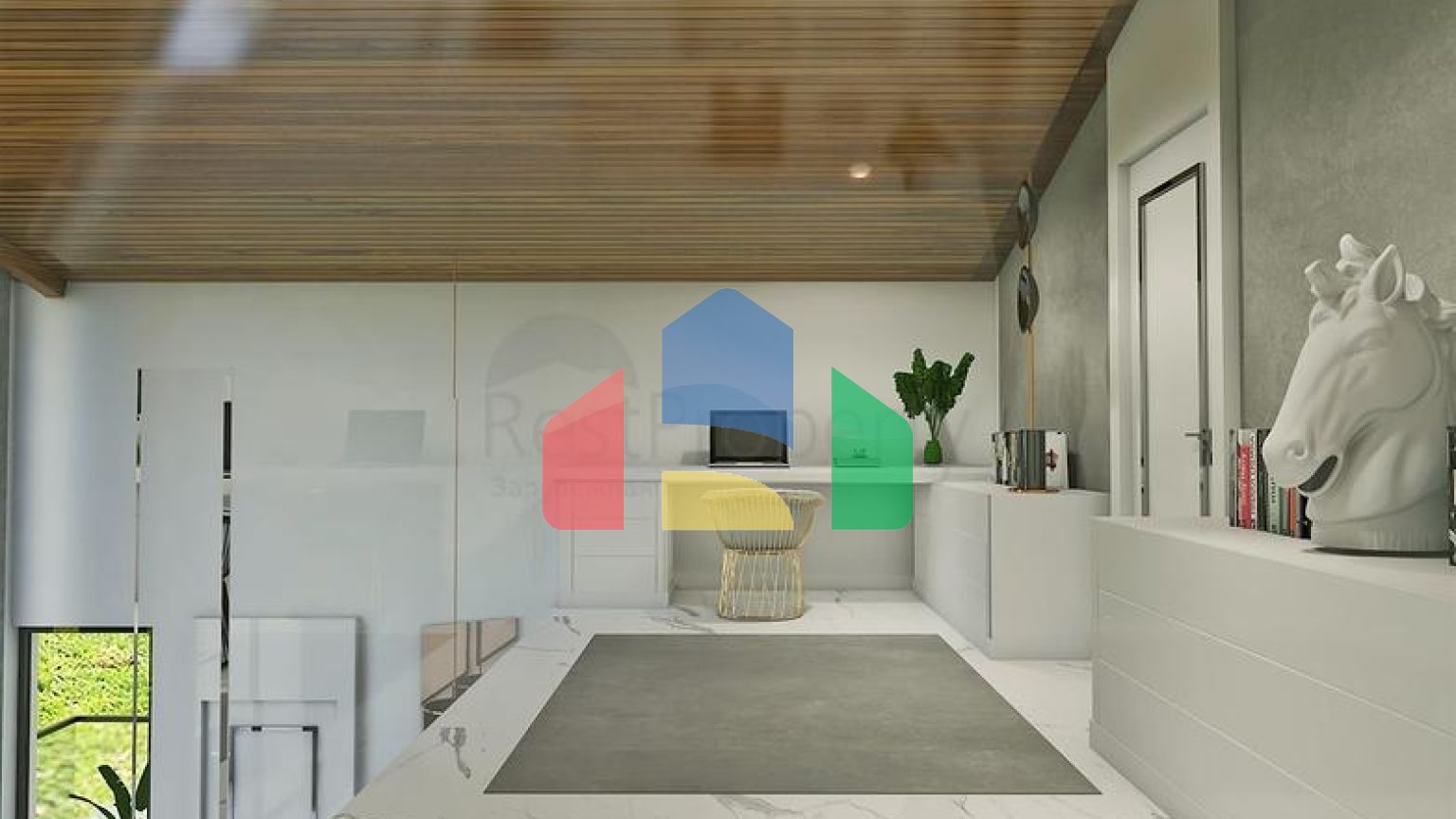 Комплекс вілл планування 4 + 1 в районі Дешемеалти - Анталія