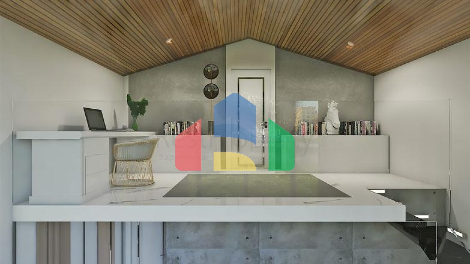 Комплекс вілл планування 4 + 1 в районі Дешемеалти - Анталія