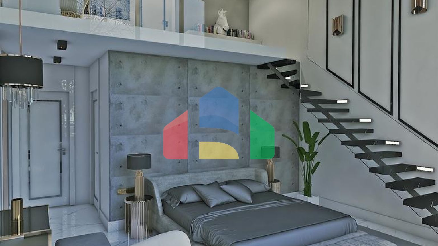 Комплекс вілл планування 4 + 1 в районі Дешемеалти - Анталія