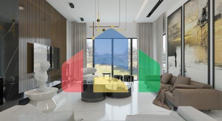 Комплекс вілл планування 4 + 1 в районі Дешемеалти - Анталія