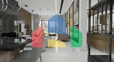 Комплекс вілл планування 4 + 1 в районі Дешемеалти - Анталія