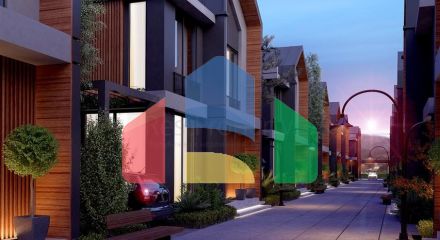 Комплекс вілл планування 4 + 1 в районі Дешемеалти - Анталія