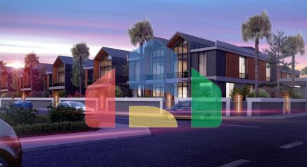 Комплекс вілл планування 4 + 1 в районі Дешемеалти - Анталія