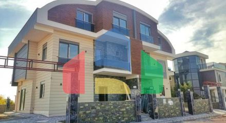 Вілла планування 7 + 1 в районі Дошемеалти - Анталія