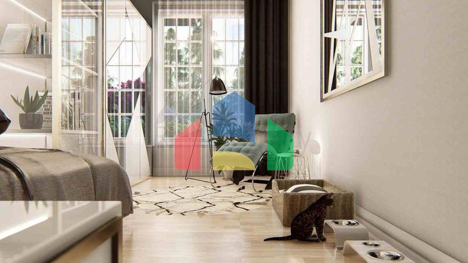 Новая вилла планировки 4+1 в районе Дошемеалты - Анталия