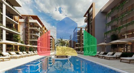Квартиры планировки 1+1 и 2+1 в районе Дошемеалты - Анталия