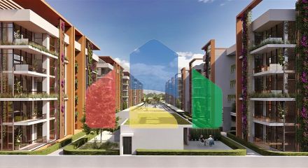 Квартиры планировки 1+1 и 2+1 в районе Дошемеалты - Анталия