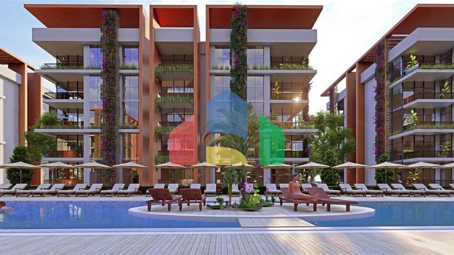 Квартиры планировки 1+1 и 2+1 в районе Дошемеалты - Анталия