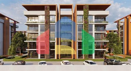 Квартиры планировки 1+1 и 2+1 в районе Дошемеалты - Анталия