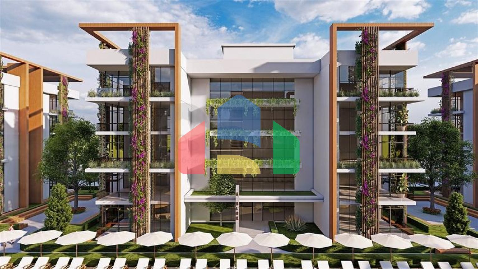 Квартиры планировки 1+1 и 2+1 в районе Дошемеалты - Анталия