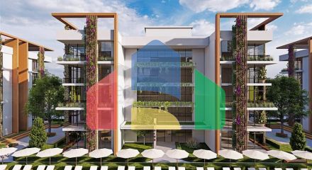 Квартиры планировки 1+1 и 2+1 в районе Дошемеалты - Анталия