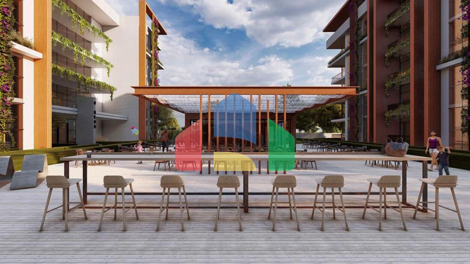 Квартиры планировки 1+1 и 2+1 в районе Дошемеалты - Анталия