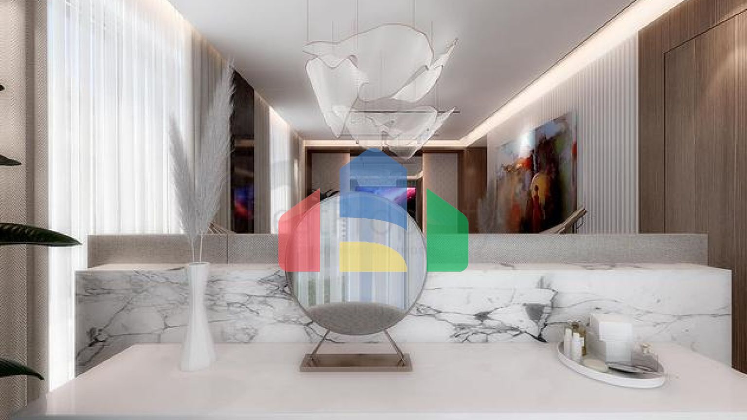 Виллы планировки 5+2 в районе Дошемеалты - Анталия