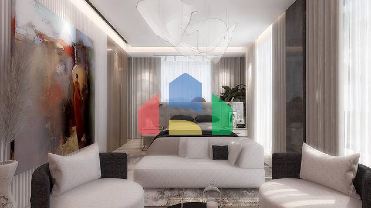 Виллы планировки 5+2 в районе Дошемеалты - Анталия