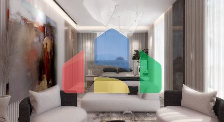 Виллы планировки 5+2 в районе Дошемеалты - Анталия