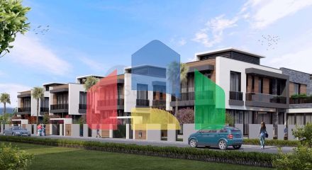 Виллы планировки 5+2 в районе Дошемеалты - Анталия