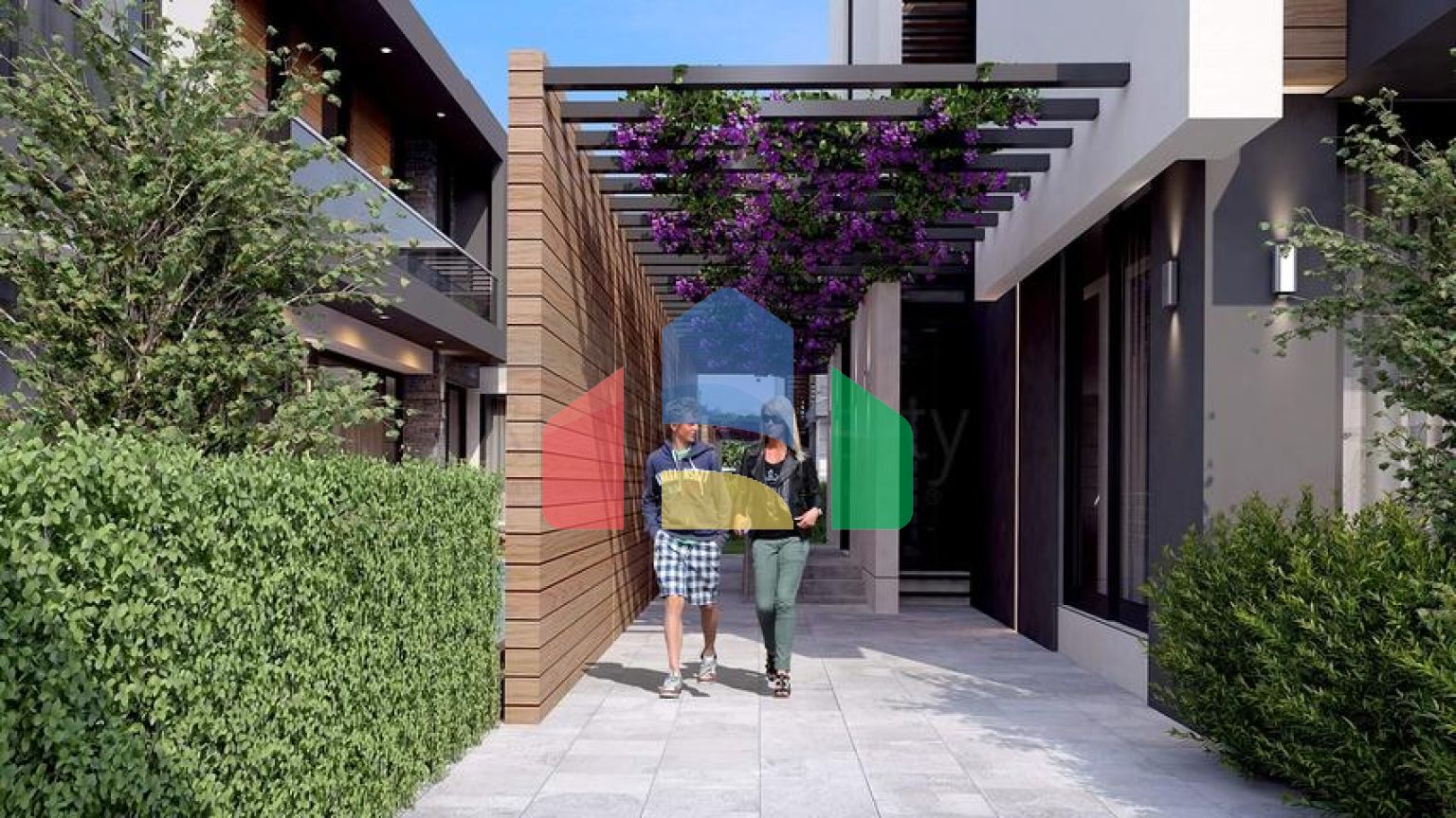 Виллы планировки 5+2 в районе Дошемеалты - Анталия