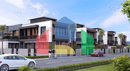 Виллы планировки 5+2 в районе Дошемеалты - Анталия