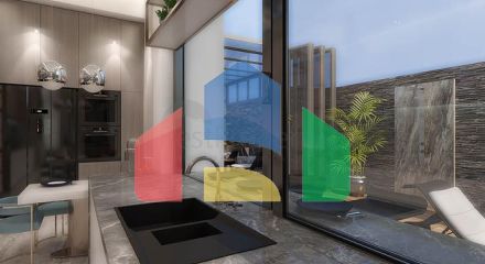 Виллы планировки 5+2 в районе Дошемеалты - Анталия