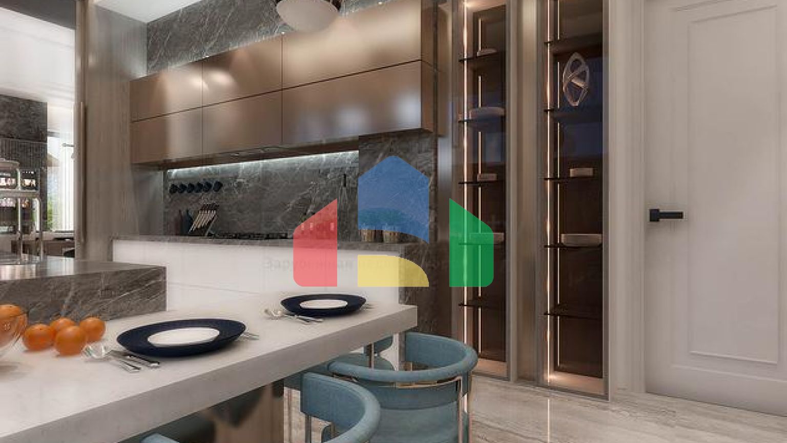 Виллы планировки 5+2 в районе Дошемеалты - Анталия