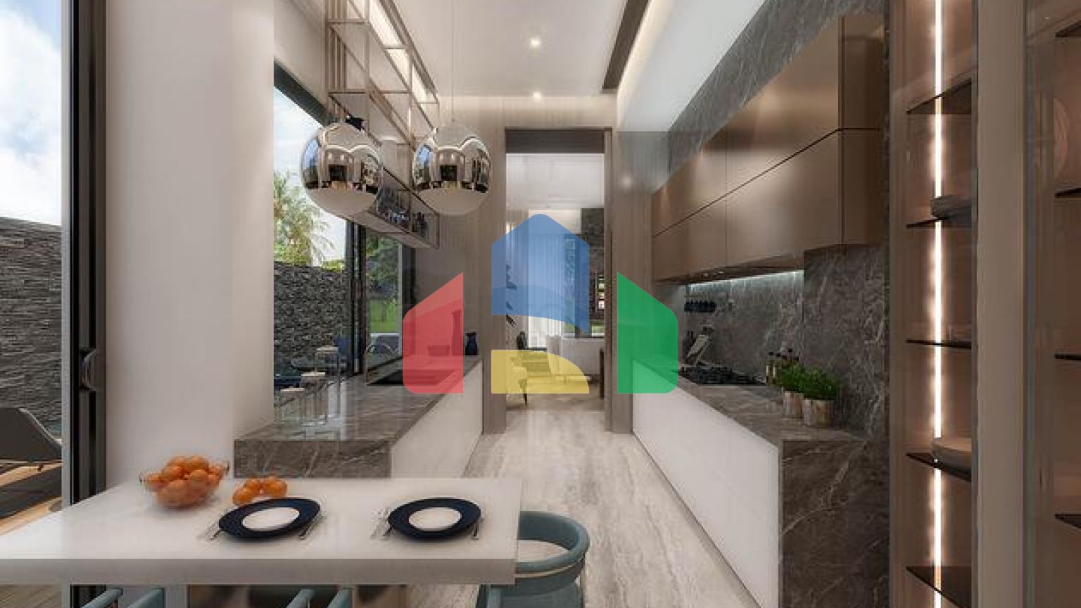 Виллы планировки 5+2 в районе Дошемеалты - Анталия