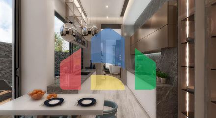 Виллы планировки 5+2 в районе Дошемеалты - Анталия