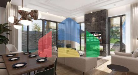 Виллы планировки 5+2 в районе Дошемеалты - Анталия