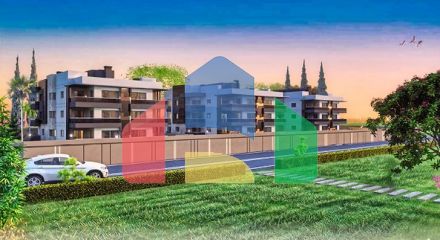 Новий комплекс з квартирами плануванням 3+1 в районі Дошемеалти