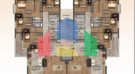 Новий комплекс з квартирами плануванням 3+1 в районі Дошемеалти