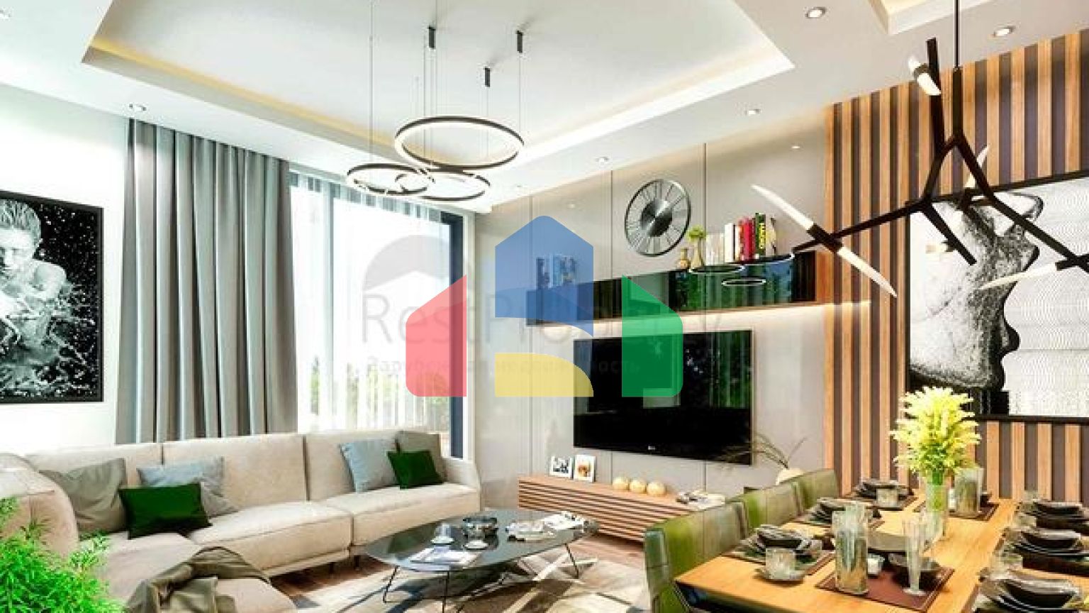 Виллы в комплексе , планировки 4+1 в районе Дошемеалты - Анталия