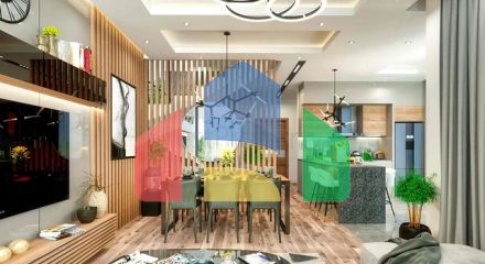 Виллы в комплексе , планировки 4+1 в районе Дошемеалты - Анталия