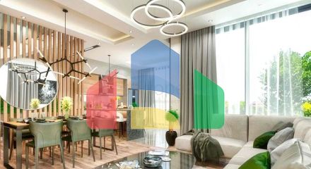 Виллы в комплексе , планировки 4+1 в районе Дошемеалты - Анталия