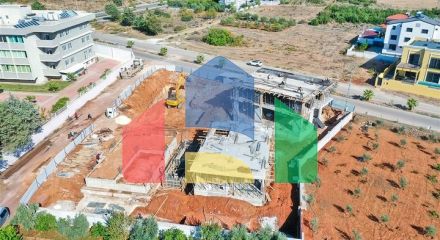 Инвестиционный проект виллы планировки 4+1 в районе Дошемеалты - Анталия