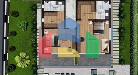 Инвестиционный проект виллы планировки 4+1 в районе Дошемеалты - Анталия