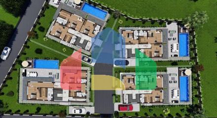 Инвестиционный проект виллы планировки 4+1 в районе Дошемеалты - Анталия