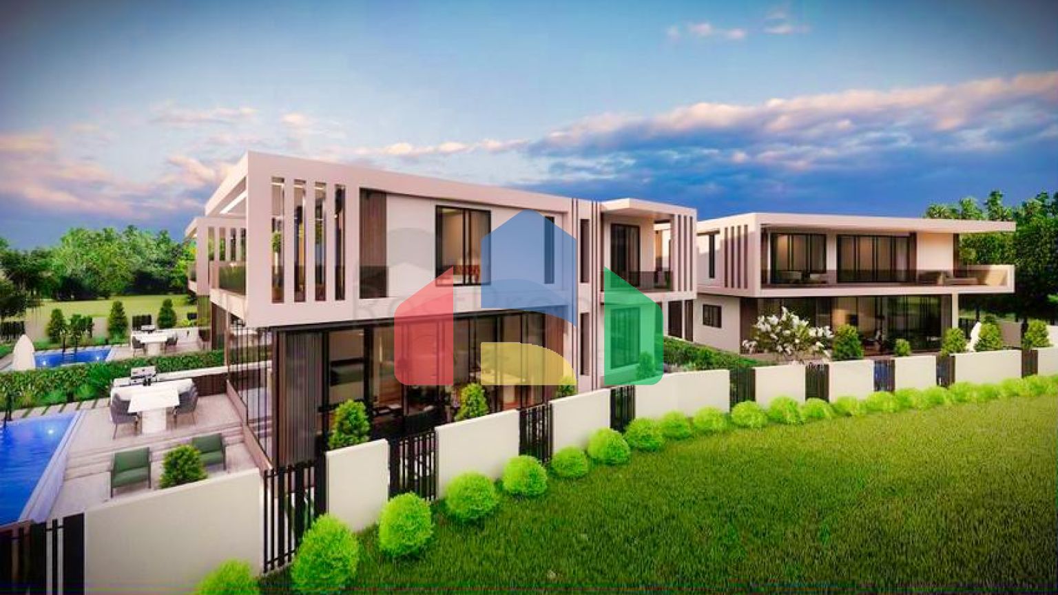 Инвестиционный проект виллы планировки 4+1 в районе Дошемеалты - Анталия