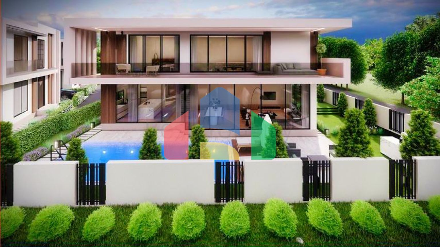 Инвестиционный проект виллы планировки 4+1 в районе Дошемеалты - Анталия