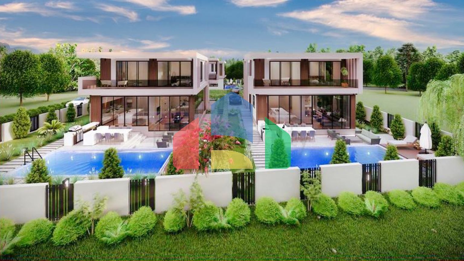 Инвестиционный проект виллы планировки 4+1 в районе Дошемеалты - Анталия