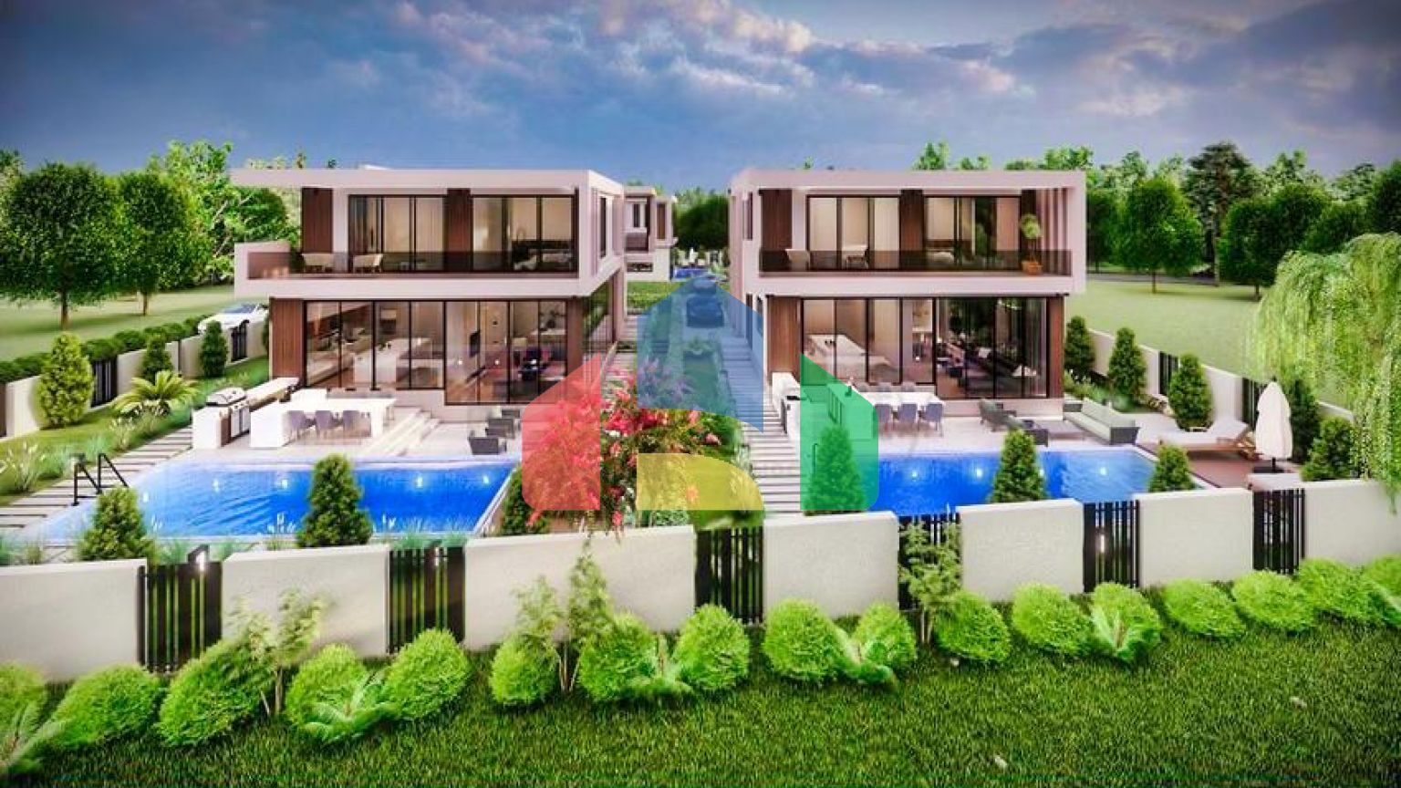 Инвестиционный проект виллы планировки 4+1 в районе Дошемеалты - Анталия