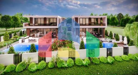 Инвестиционный проект виллы планировки 4+1 в районе Дошемеалты - Анталия