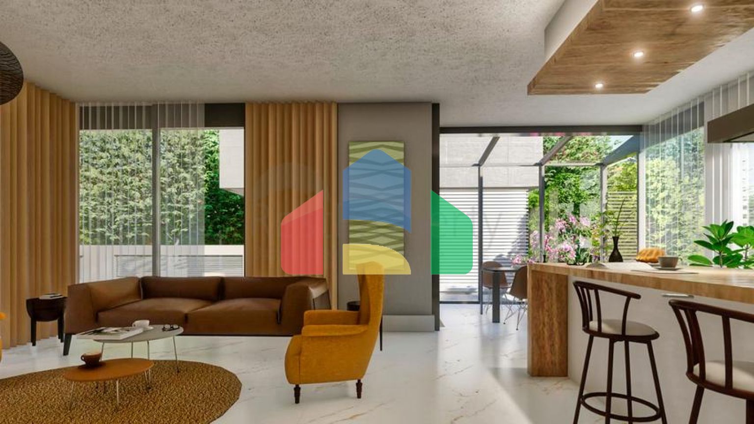 Виллы в закрытом комплексе район Дошемеалты - Анталия