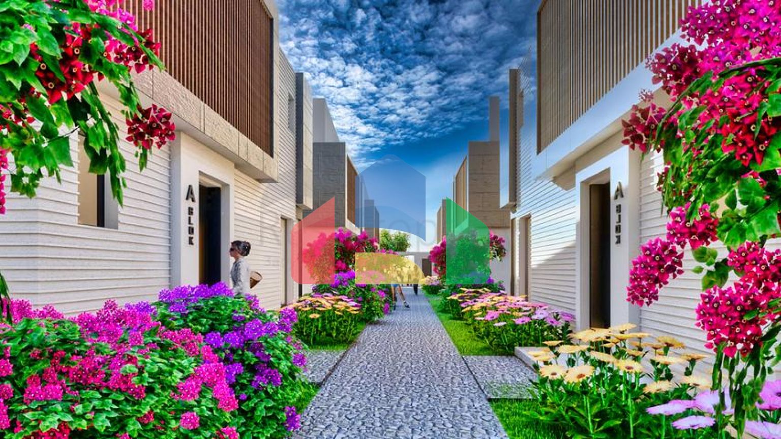 Виллы в закрытом комплексе район Дошемеалты - Анталия