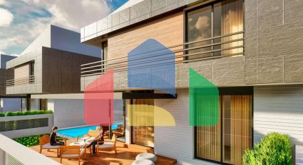 Виллы в закрытом комплексе район Дошемеалты - Анталия