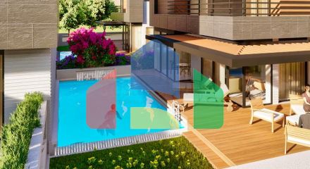 Виллы в закрытом комплексе район Дошемеалты - Анталия