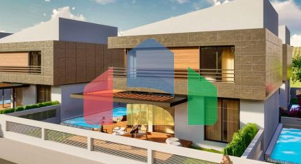 Виллы в закрытом комплексе район Дошемеалты - Анталия