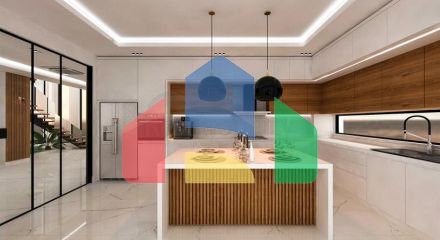 4+1 villa in Doshemealti - Antalya area