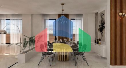 Вилла планировки 4+1 в районе Дошемеалты - Анталия